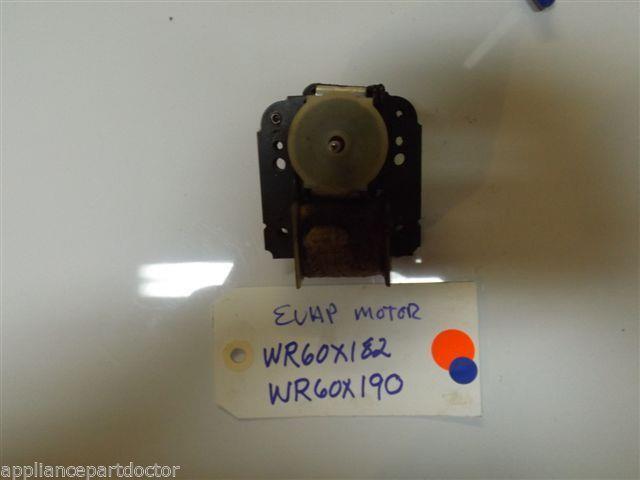 REFRIGERATOR WR60X182 WR60X190 EVAPORATOR MOTOR USED PART REFRIGERATOR WR60X182 WR60X190 EVAPORATOR MOTOR USED PART